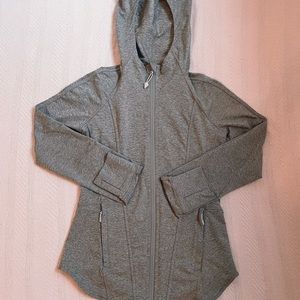 ivivva by lululemon size 12 (girls) gray zip up jacket